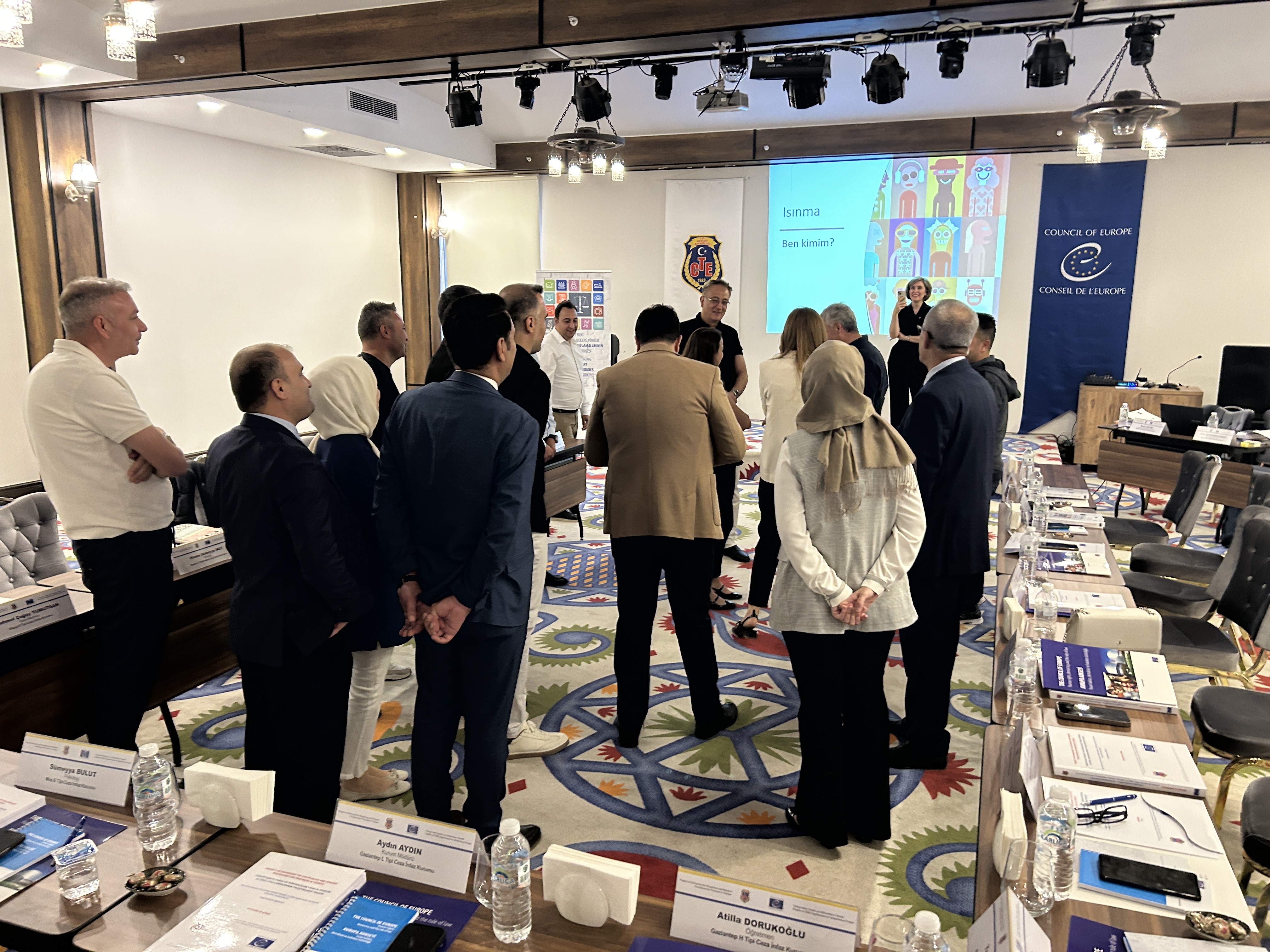 Cascade training on discipline and reward procedure for prison staff in south-eastern Türkiye