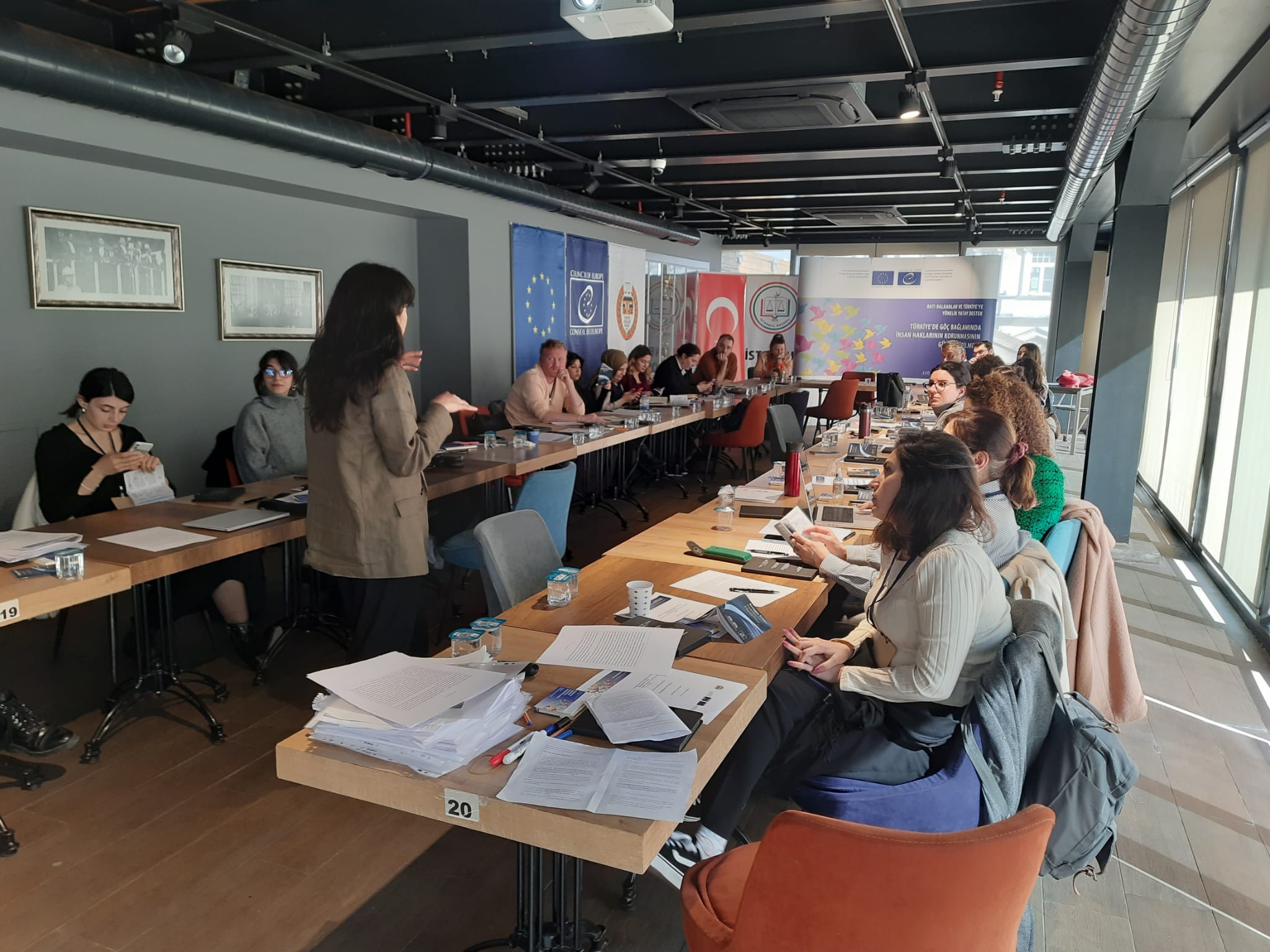 Lawyers from İstanbul enhance their knowledge on “Detention in the Context of Migration”