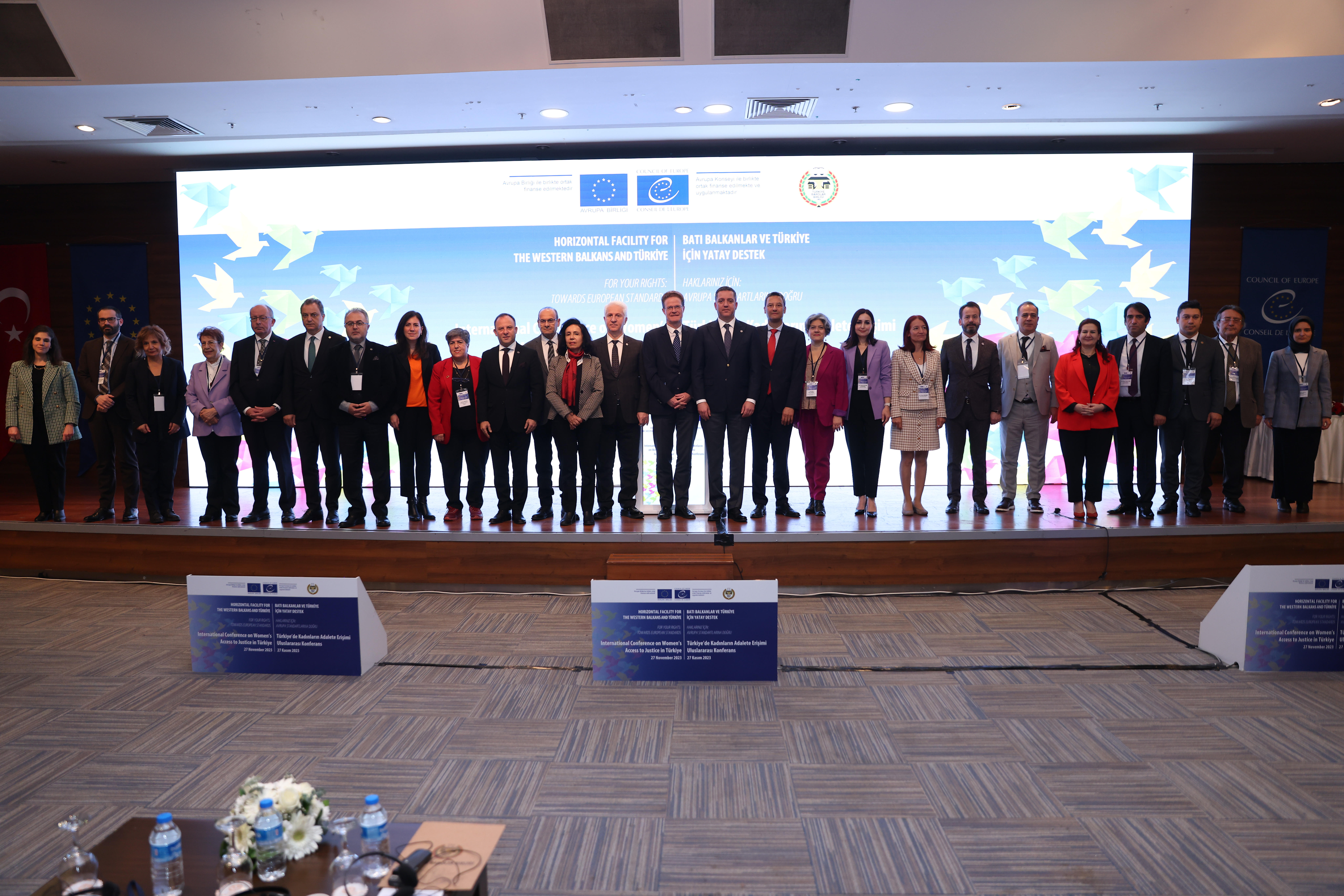 Avrupa Birliği ve Avrupa Konseyi Türkiye’de Kadınların Adalete Erişimini Destekliyor: Ankara’da uluslararası konferans gerçekleştirildi