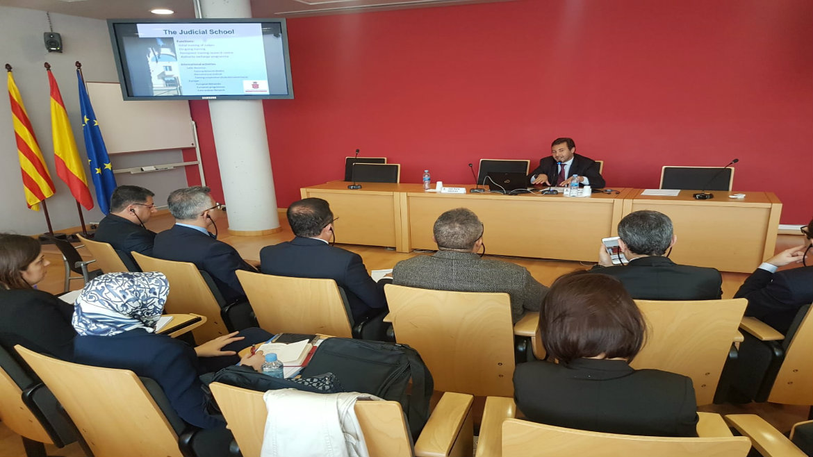 Study Visit of the Turkish Justice Academy to the Spanish Judicial School