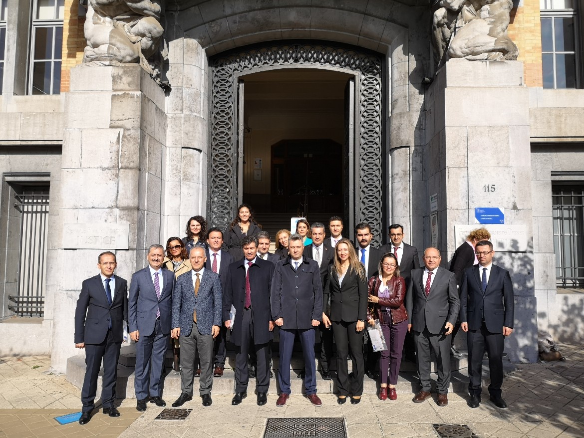 Turkish Judges and Prosecutors attend Study Visit to Belgium