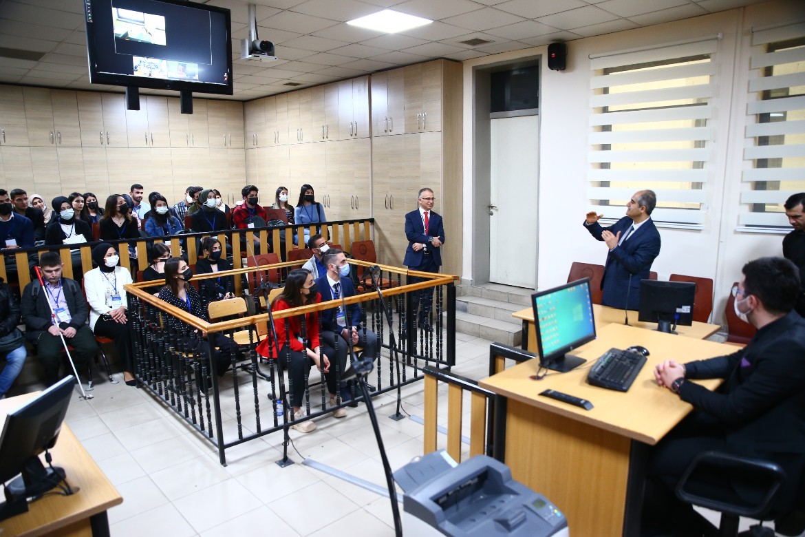 Gaziantep Adliyesinde Üniversite Öğrencileri için Açık Mahkeme Günü