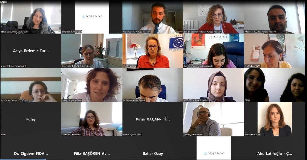 7th Steering Committee Meeting of the Project on Strengthening Democratic Culture in Basic Education was held online