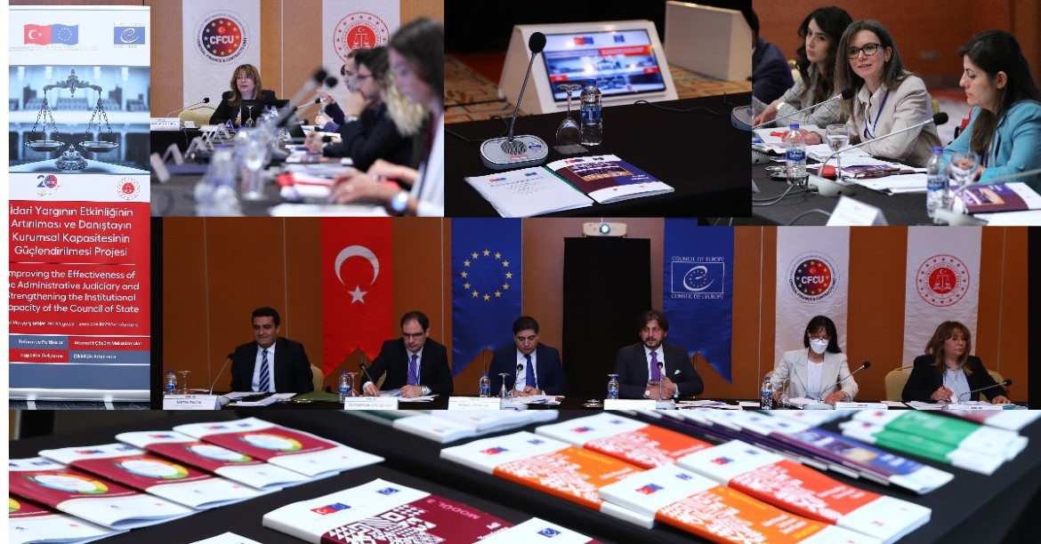 The 7th Steering Committee Meeting of the EU-CoE Joint Project on “Improving the Effectiveness of the Administrative Judiciary and Strengthening the Institutional Capacity of the Council of State was organised.
