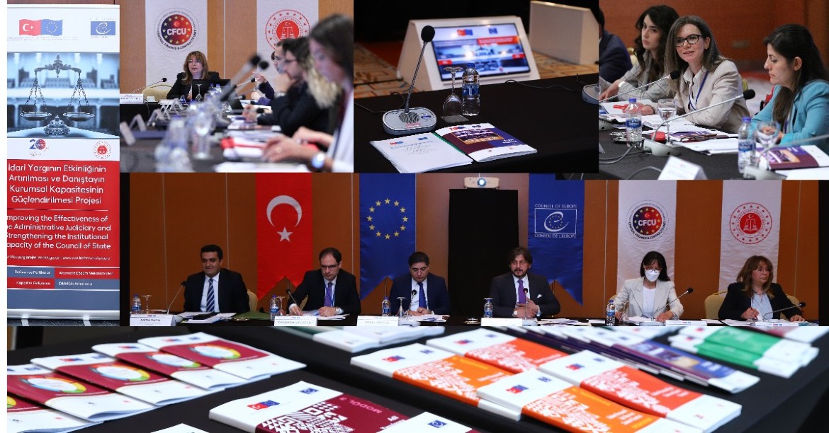 “İdari Yargının Etkinliğinin Artırılması ve Danıştayın Kurumsal Kapasitesinin Güçlendirilmesi” AB-AK Ortak Projesinin 7. Yürütme Kurulu Toplantısı yapıldı.