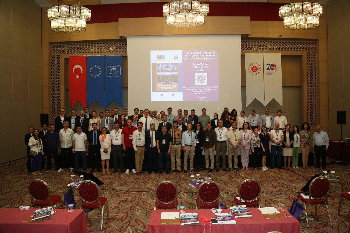 İdari Yargıda Dava/Karar Kodlarının Uyumlaştırılmasına ilişkin Bölgesel Çalıştay