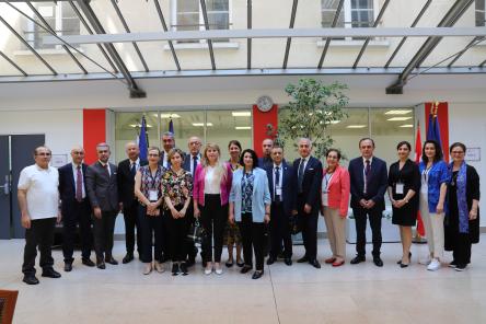 A Delegation of the Turkish Court of Cassation Visited French Judicial Institutions