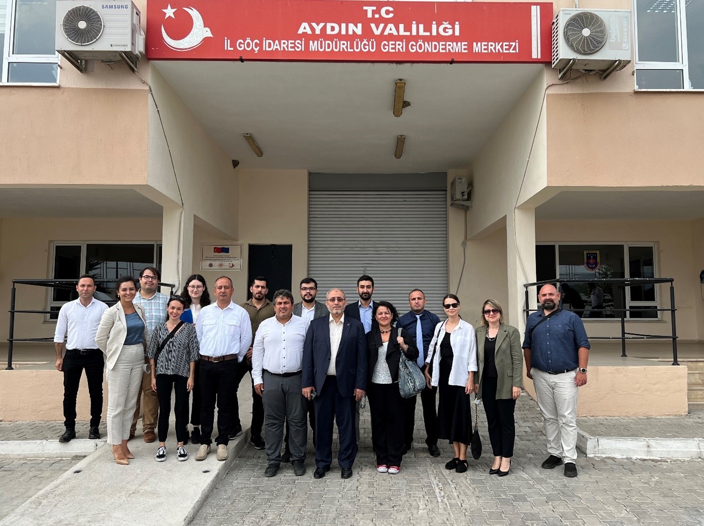 Avrupa Konseyi ve TİHEK, Aydın Geri Gönderme Merkezi’ne İzleme Ziyareti Gerçekleştirdi!