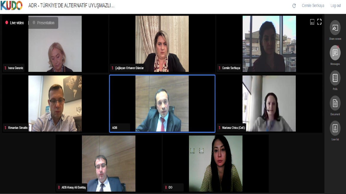 Needs Analysis of the Mediation Bureaux and Training Needs Assessment of their Staff in the Field of Mediation and Arbitration in Turkey have Started