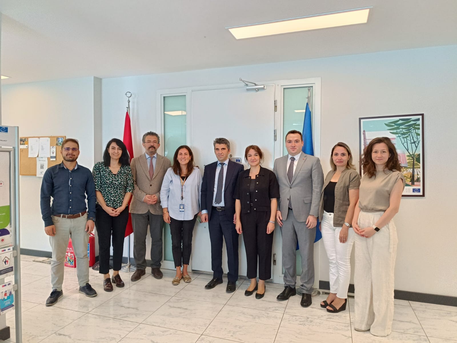 Co-ordination Meeting was Held for the European Union-Council of Europe Joint Project on “Promoting Alternative Dispute Resolution (ADR) in Turkey”