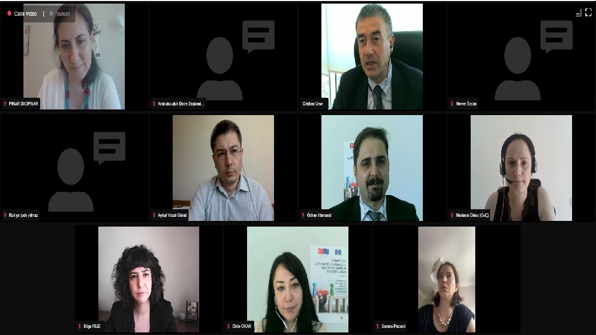The European Union – Council of Europe Joint Project on “Promoting Alternative Dispute Resolution in Turkey” held its 1st Management Meeting