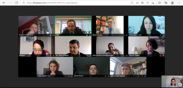 Working Group Meeting was held to develop materials for raising awareness on mediation and arbitration mechanisms in Turkey