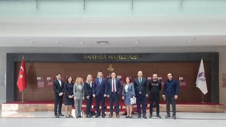 Representatives of the Constitutional Court of the Republic of Moldova visited the Constitutional Court and the Court of Cassation of the Republic of Türkiye