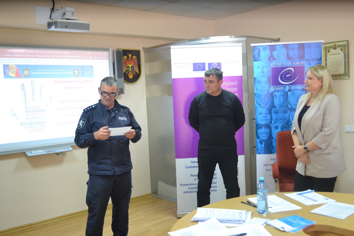 Polițiștii din regiunea de Sud a Republicii Moldova și-au sporit capacitatea de investigare a infracțiunilor motivate de prejudecată conform standardelor europene