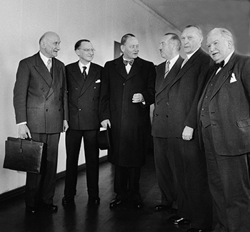 These builders of Europe were the people who launched the process of European construction by founding the Council of Europe in 1949