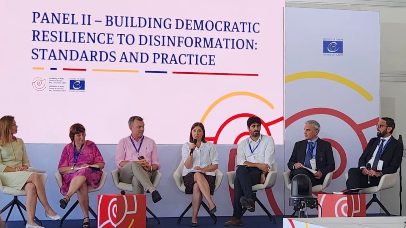 Council of Europe supports Moldova’s representation at the Conference on Democratic Resilience against Disinformation