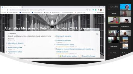 Cursul online HELP al Consiliului Europei „Măsurile alternative la detenție” este disponibil avocaților