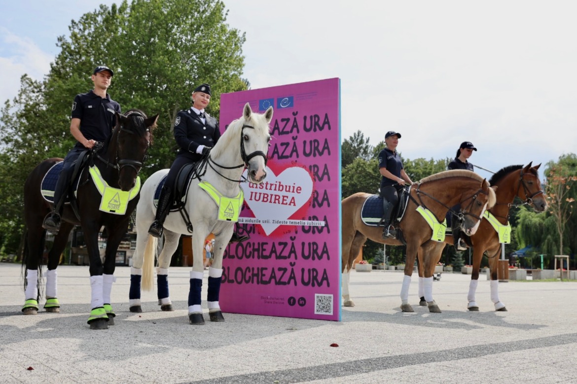 Gallop with us against discrimination hatred!