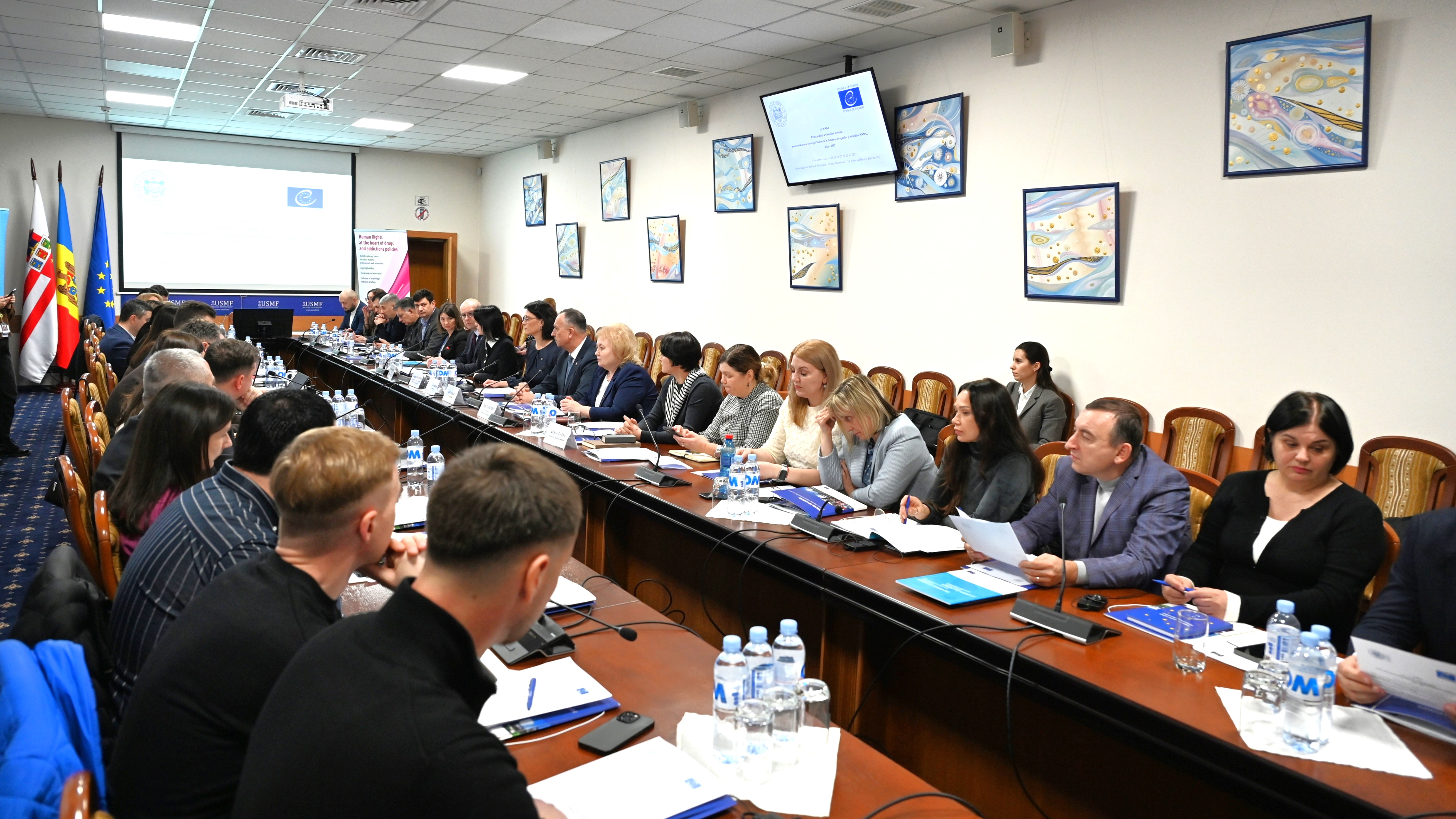 Consiliul Europei sprijină Republica Moldova în alinierea politicii naționale în domeniul drogurilor și adicțiilor la standardele europene