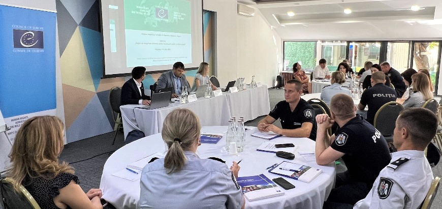 Consiliul Europei și Autoritatea Națională de Integritate din Republica Moldova oferă suport reprezentanților inspectoratelor de poliție pentru a spori respectarea regulilor și politicilor de integritate