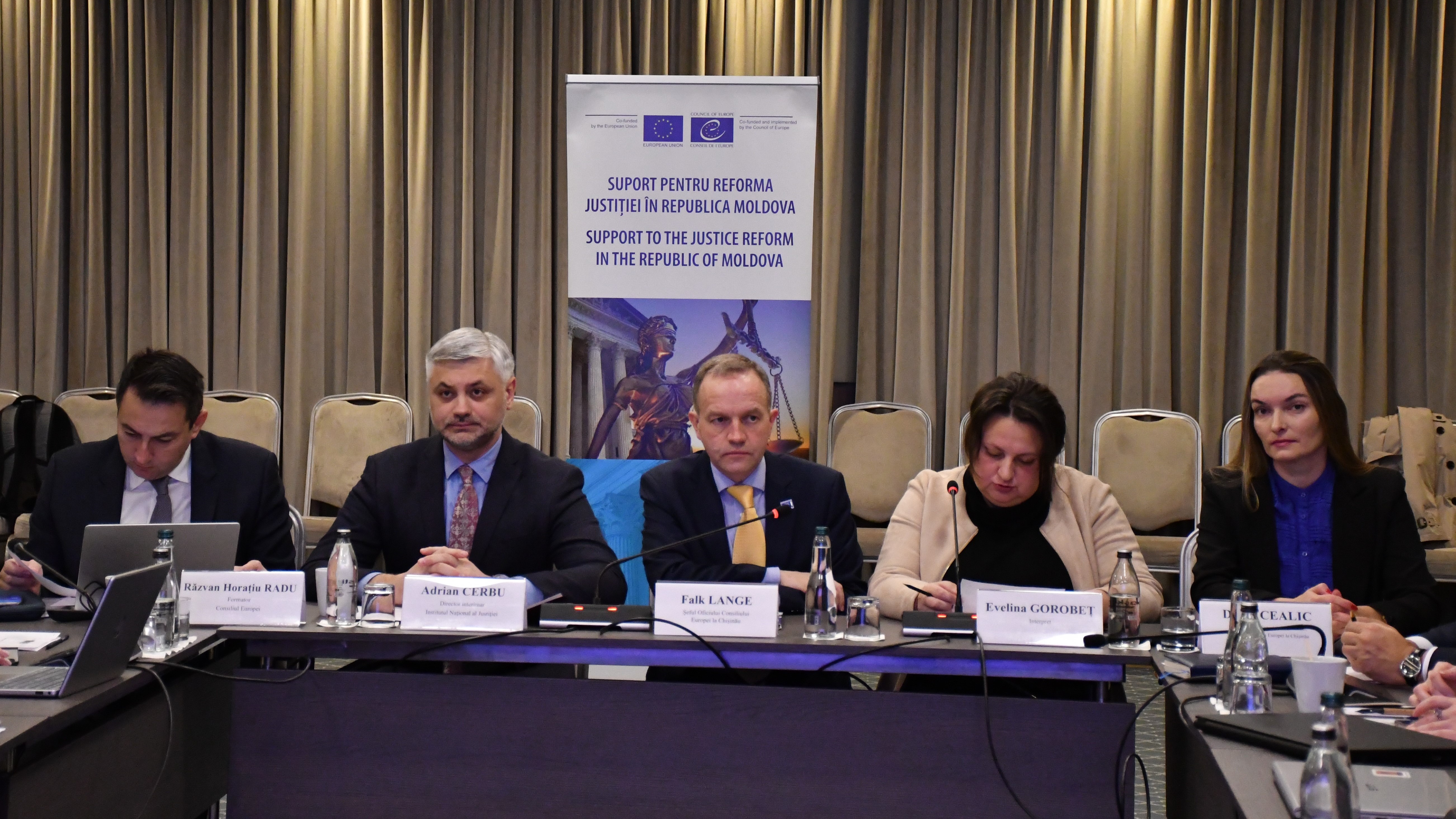 Trainers of the National Institute of Justice undergo training in the European Union law
