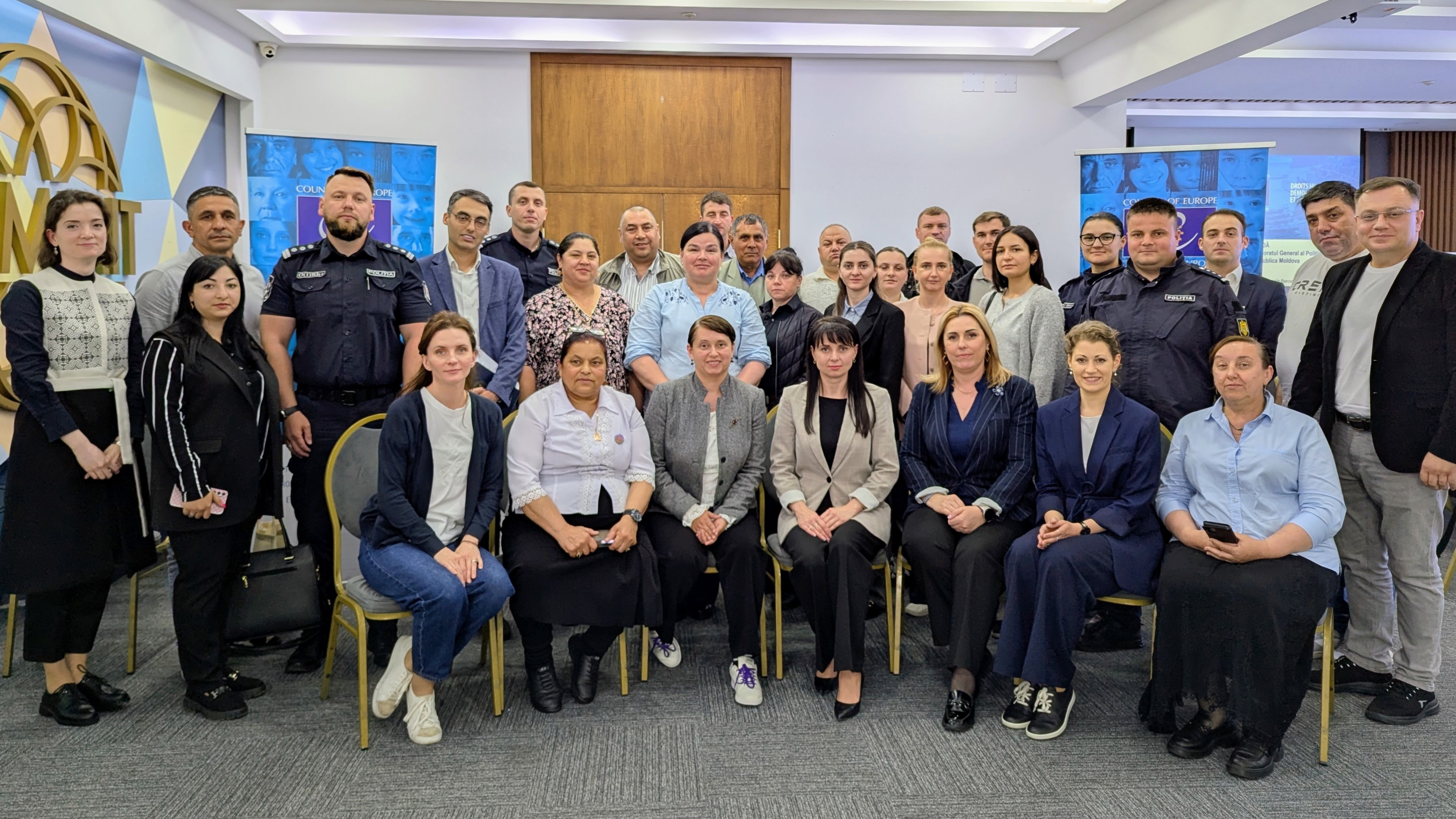 Consolidarea încrederii și a protecției: Poliția și comunitatea romă din Republica Moldova s-au reunit în cadrul unei platforme comune de cooperare