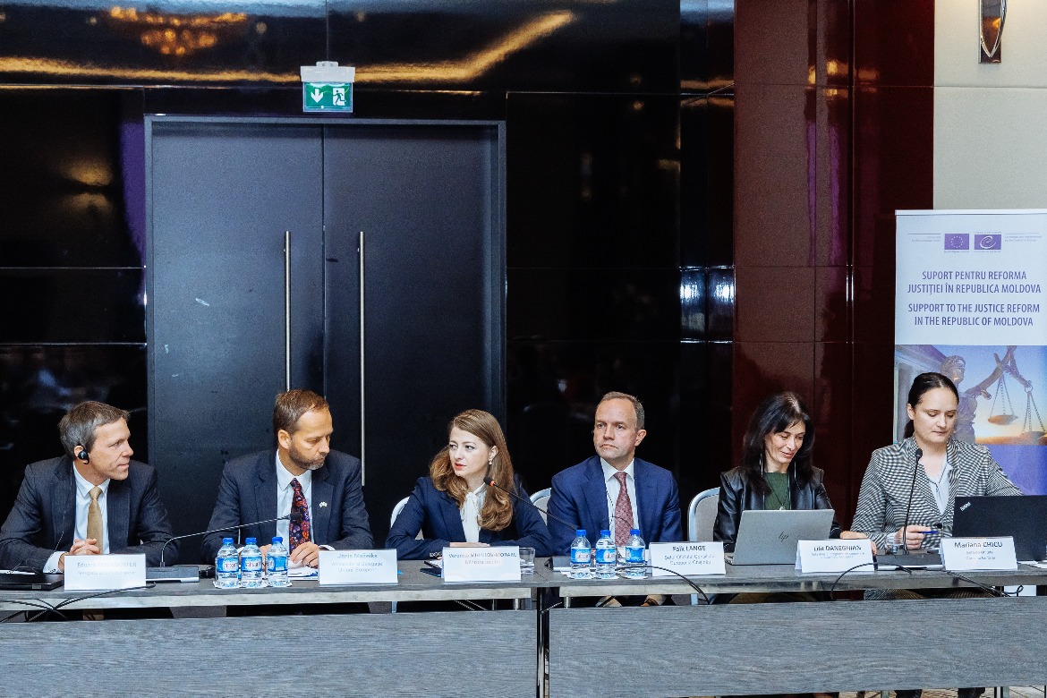 The EU and the Council of Europe launch a joint project supporting the justice reform in the Republic of Moldova