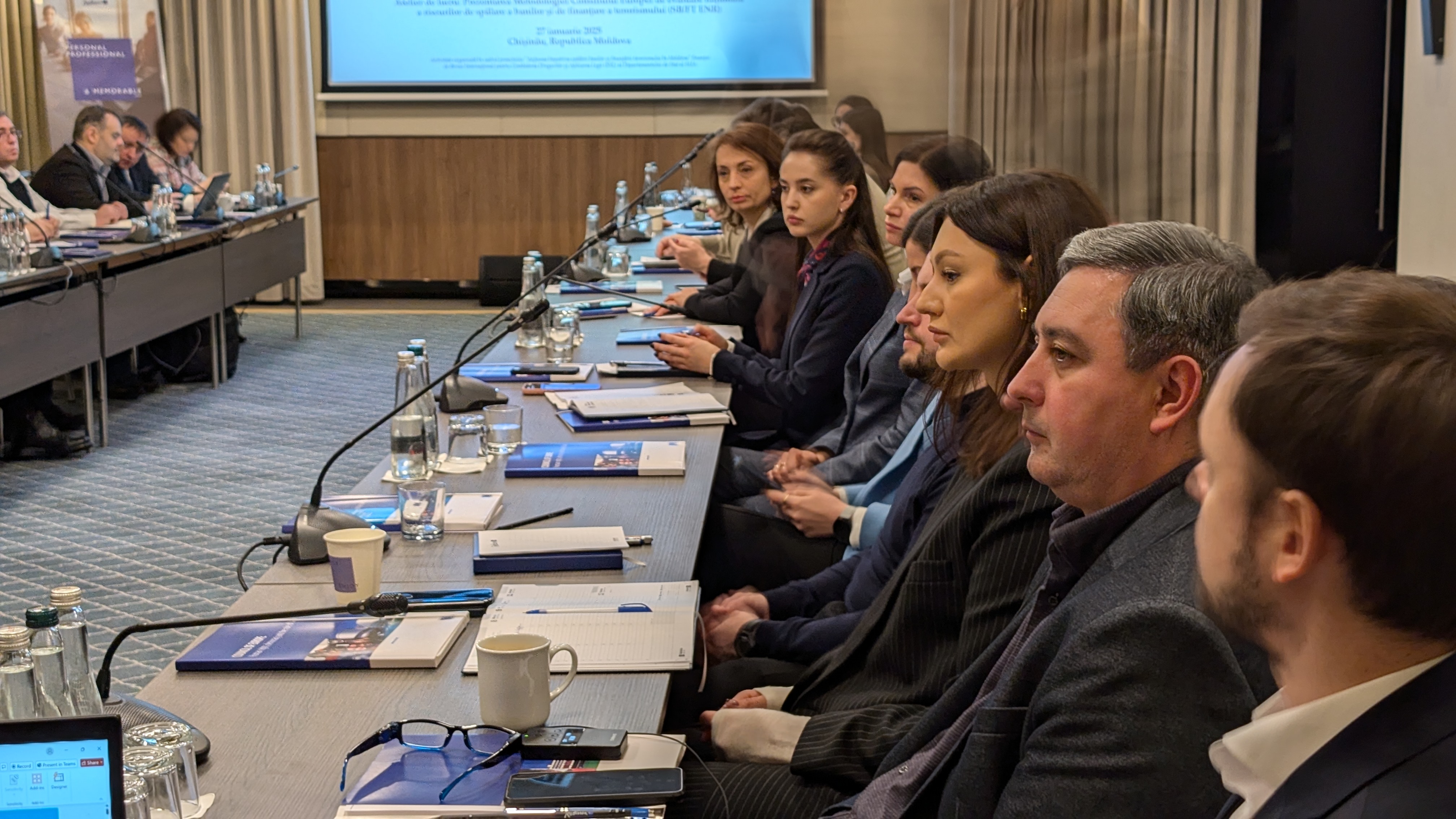 Atelier de lucru privind prezentarea Metodologiei Consiliului Europei de evaluare a riscurilor de spălare a banilor și finanțare a terorismului desfășurat în Republica Moldova