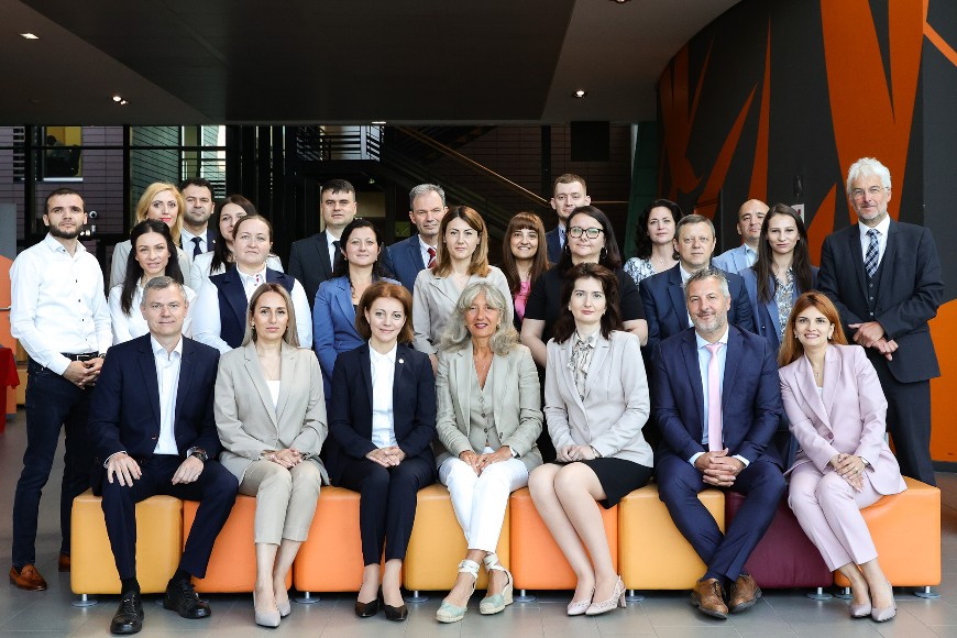 Reprezentanții administrației electorale din Republica Moldova în vizită la Consiliul Europei la Strasbourg