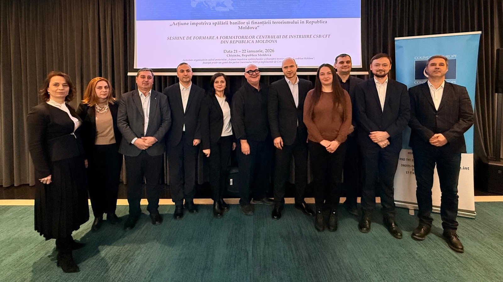 Consiliul Europei pregătește un grup de profesioniști care va instrui părțile interesate în domeniul prevenirii și detectării spălării banilor și finanțării terorismului în Republica Moldova