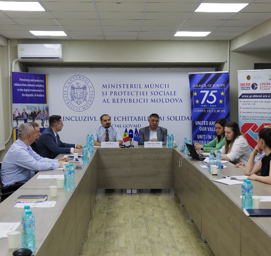 Lansarea Campaniei naționale pentru prevenirea și raportarea abuzurilor si violenței asupra copiilor, inclusiv în mediul online, prin promovarea serviciului de asistență telefonică gratuită pentru copii - Telefonului copilului 116 111