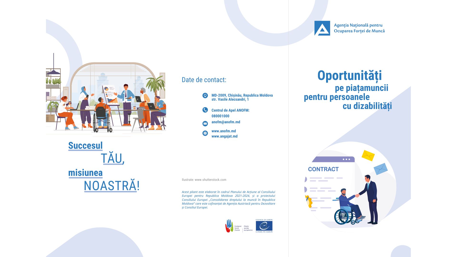 Promovarea accesului pe piața muncii pentru persoanele cu dizabilități