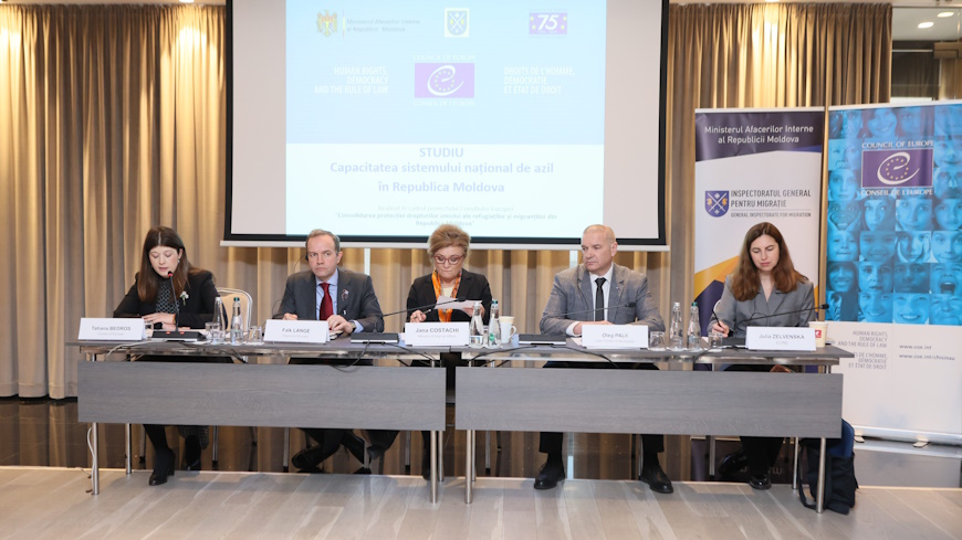 “Study on the capacity of the national asylum system in the Republic of Moldova” presented in Chisinau