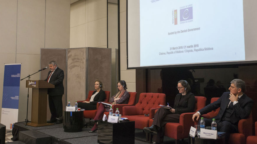 Realizările Proiectului au fost Discutate în cadrul Conferinței de Finalizare a Proiectului Consiliului Europei ”Susținerea Reformei Justiției Penale în Republica Moldova”