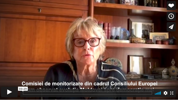 Josette Durrieu,  Co-rapporteur of the Parliamentary Assembly of the Council of Europe (PACE) for Moldova