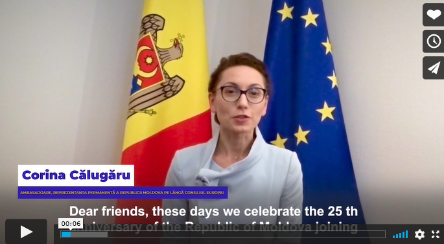 Corina Călugăru, Ambasadoare, Reprezentanta Permanentă a Republicii Moldova pe lângă Consiliul Europei