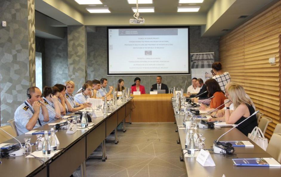 Council of Europe continuing support to the prison and probation reforms, and the health care in closed institutions in Moldova - third Steering Committee Meeting