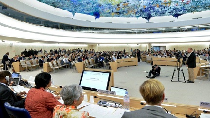 Side event at the UN Human Rights Council