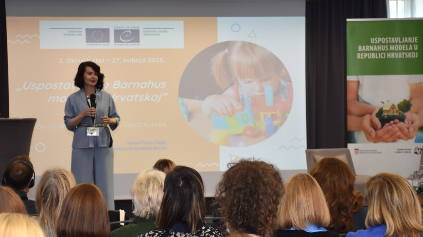 Croatia makes progress in implementing the Barnahus model with the public presentation of new strategic documents