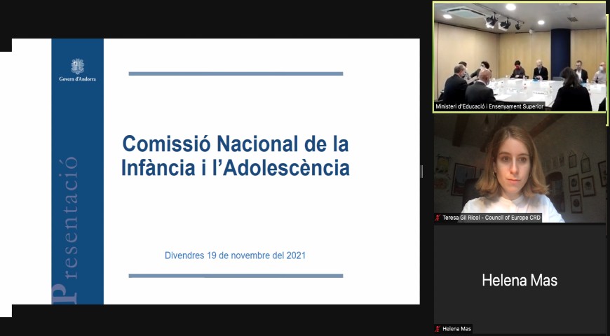 Andorran Commission for Childhood and Adolescence meets to discuss its National Action Plan
