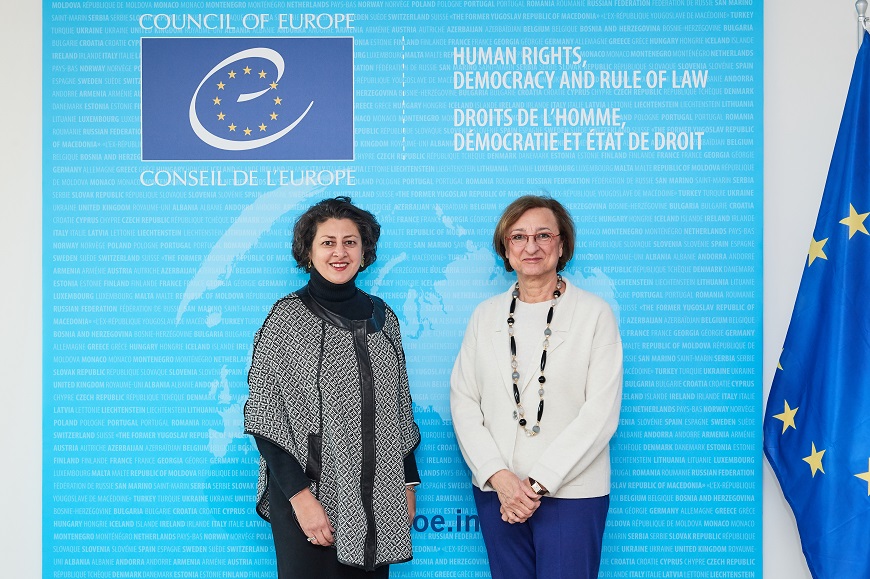 Coopération avec l’UNICEF : Mme Afshan Khan, Directrice régionale de l’UNICEF Europe et Asie Centrale, en visite au Conseil de l’Europe