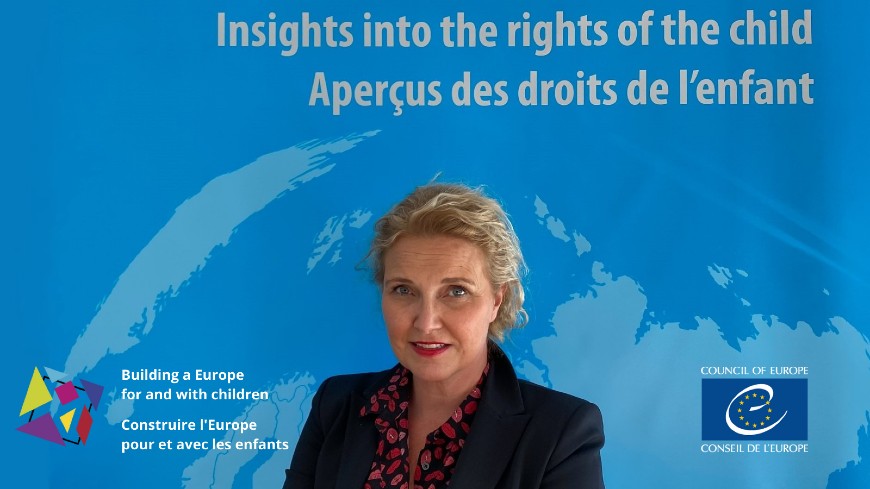 Regina Jensdottir, Coordinatrice du Conseil de l'Europe pour les droits de l'enfant