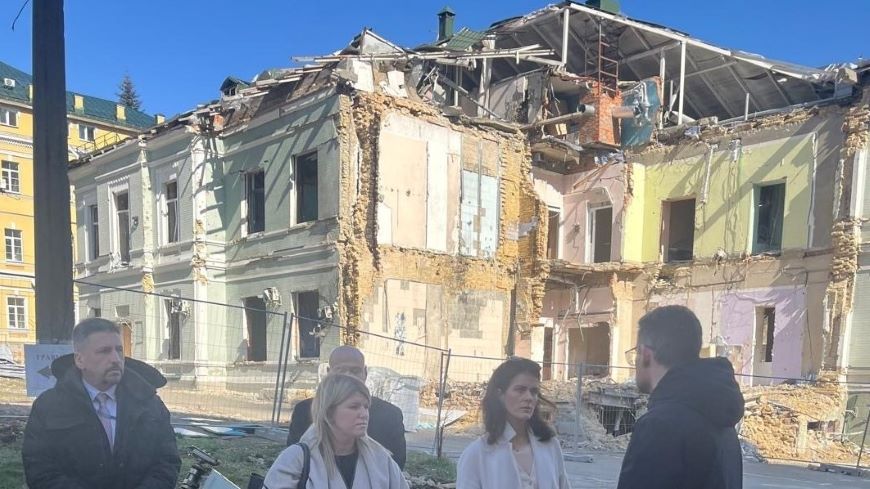 Council of Europe Secretary General’s Special Envoy on the situation of children of Ukraine carried out her first visit to Ukraine