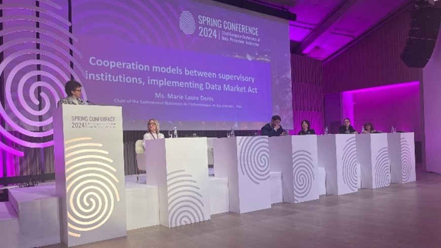 Spring Conference welcomed the CoE support for cooperation within DPAs ...