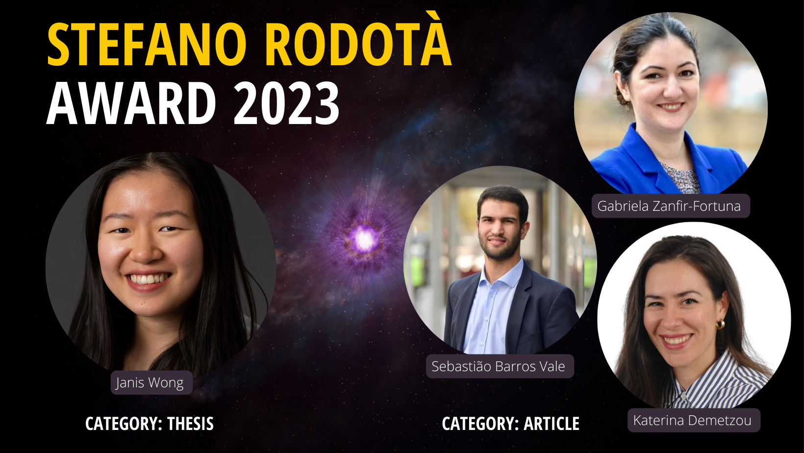 Congratulations to the winners of Stefano Rodotà Data Protection Award 2023