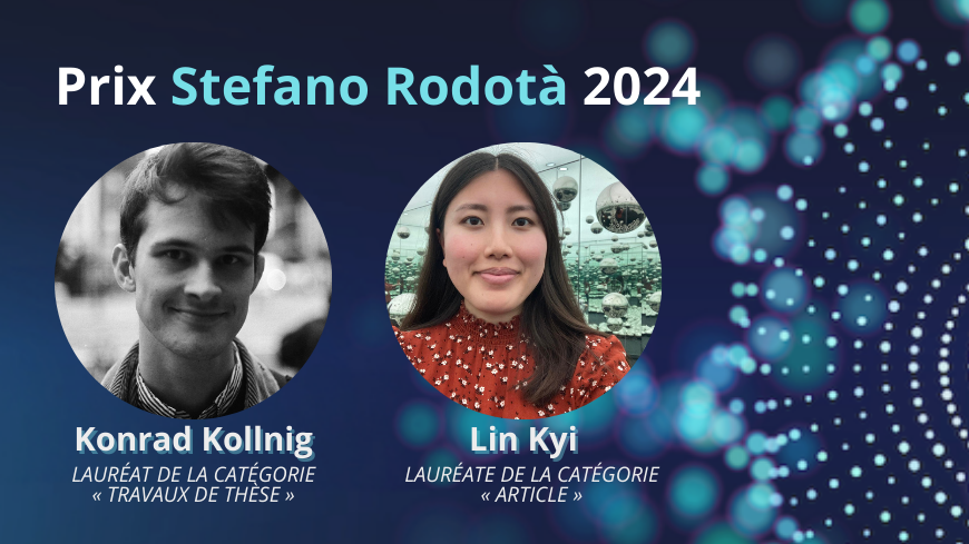 Félicitations aux lauréats du Prix Stefano Rodotà pour la protection des données 2024