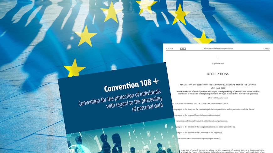 2 years of Convention 108+ and GDPR