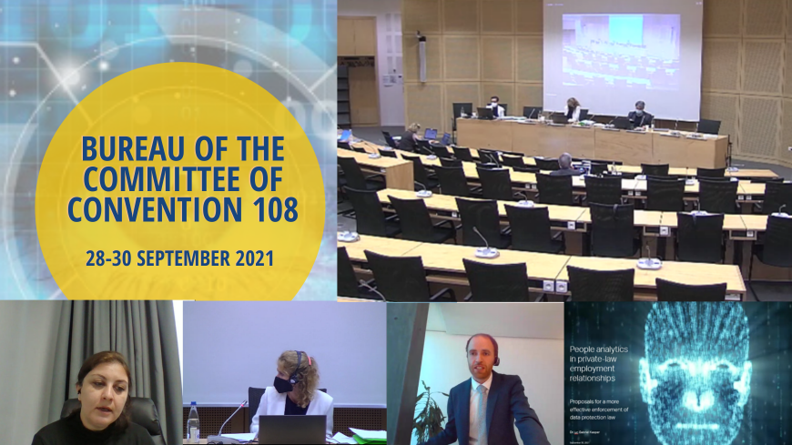 Le Bureau du Comité de la Convention 108 a tenu sa 53ème session
