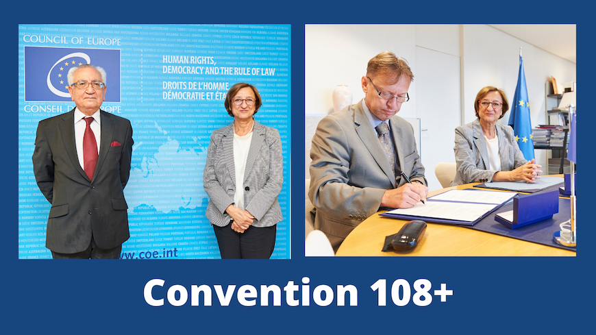 Bosnia and Herzegovina and Malta, two new signatures for Convention 108+