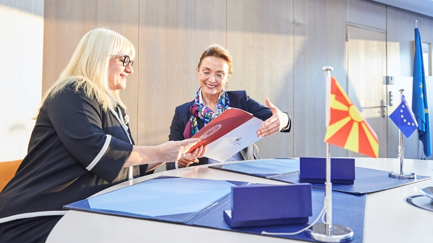 North Macedonia signs Convention 108+